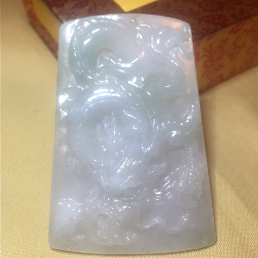 Myanmar Jade dragon Pendant